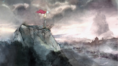 Early Concept Of Aurora concept art from the video game Child of Light by Serge-Melvil Meirinho