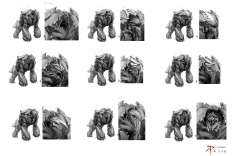 Mammoth Head Variety concept art from the video game Titanfall