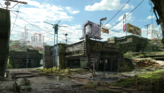 Environment Concept concept art from the video game Titanfall