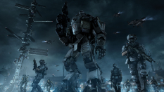 The IMC concept art from the video game Titanfall