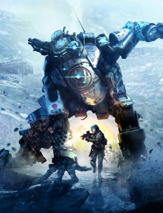 Promotional Artwork concept art from the video game Titanfall