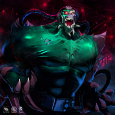 Flashpoint Doomsday concept art from the video game Infinite Crisis by Phong Nguyen