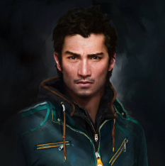 Ajay Ghale concept art from the video game Far Cry 4