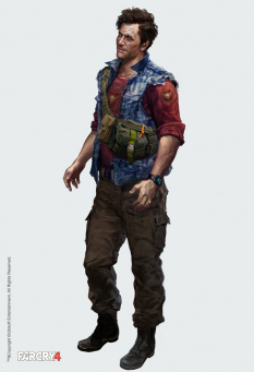 Depleur concept art from the video game Far Cry 4 by Aadi Salman