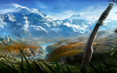 Environment Concept concept art from the video game Far Cry 4