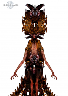 Ornate Elements concept art from the video game Hellblade