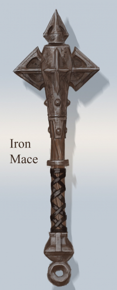 Iron Maxe concept art from The Elder Scrolls V: Skyrim by Adam Adamowicz