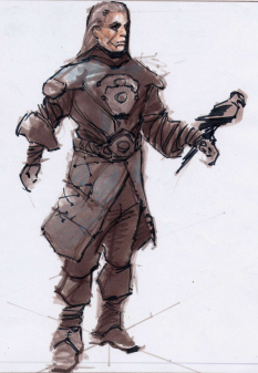Clothing Concepts concept art from The Elder Scrolls V: Skyrim by Adam Adamowicz