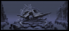 Sovengarde Rough Sketch concept art from The Elder Scrolls V: Skyrim by Adam Adamowicz