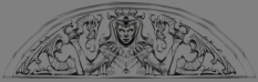 Hall Graphics Lintel concept art from The Elder Scrolls V: Skyrim by Adam Adamowicz