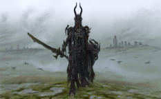 Draugr Kind concept art from The Elder Scrolls V: Skyrim by Adam Adamowicz