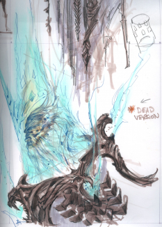 Dragon Priest concept art from The Elder Scrolls V: Skyrim by Adam Adamowicz