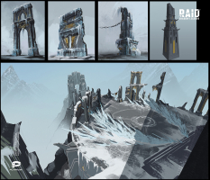Concept art of Trailer Keyframe Concepts from the video game Raid: Shadow Legends by Andrew Palyanov$ArtStation^https://www.artstation.com/redish