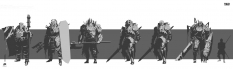 Concept art of Iron Golem from the video game Raid: Shadow Legends by Eugene Postebaylo$ArtStation^https://www.artstation.com/j0nny_theone