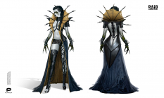 Concept art of Character Concept Art from the video game Raid: Shadow Legends by Tetyana Dudar$ArtStation^https://www.artstation.com/maileentyan