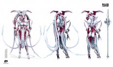 Concept art of Demons from the video game Raid: Shadow Legends by Tetyana Dudar$ArtStation^https://www.artstation.com/maileentyan