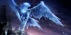 Concept art of Anivia from the video game Legends Of Runeterra by Sixmorevodka and Michal Ivan