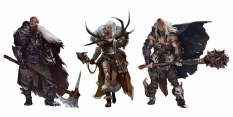 Concept art of Freljord Concepts from the video game Legends Of Runeterra by Sixmorevodka and Marko Djurdjevic and Jelena Kevic Djurdjevic and Gerald Parel