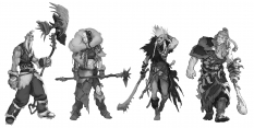 Concept art of Freljord Concepts from the video game Legends Of Runeterra by Sixmorevodka and Gerald Parel and Michal Ivan and Hoegni Jarleivur Mohr