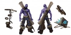 Concept art of Ryze from the video game Legends Of Runeterra by Sixmorevodka and Gerald Parel and Jelena Kevic Djurdjevic