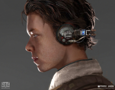 Concept art of Cal Kestis from the video game Star Wars Jedi Fallen Order by Jordan Lamarre Wan