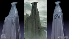Concept art of Zeffonians from the video game Star Wars Jedi Fallen Order by Jean Francois Rey