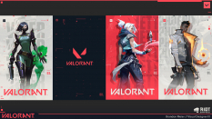 Concept art of Launch Marketing And Brand Identity from the video game Valorant by Brandon Meier
