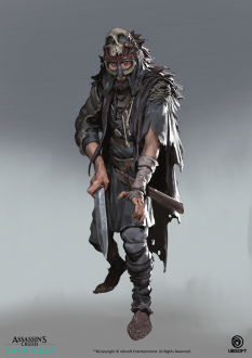 Concept art of Bandit Reaver from the video game Assassin's Creed Valhalla by Even Amundsen