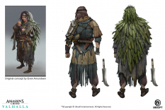 Concept art of Bandit Rogue from the video game Assassin's Creed Valhalla by Daniel Atanasov