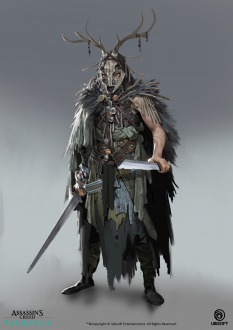 Concept art of Bandit Strider from the video game Assassin's Creed Valhalla by Even Amundsen