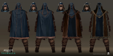 Concept art of Eivor Warrior Outfit from the video game Assassin's Creed Valhalla by Yelim Kim