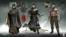 Concept art of Priest from the video game Assassin's Creed Valhalla by Remko Troost