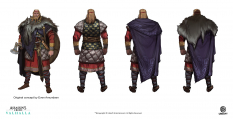 Concept art of Rich Viking from the video game Assassin's Creed Valhalla by Daniel Atanasov