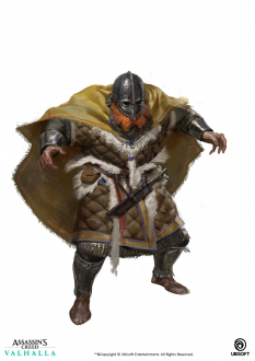Concept art of Saxon Destroyer from the video game Assassin's Creed Valhalla by Even Amundsen