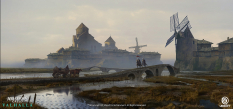 Concept art of Early Concepts from the video game Assassin's Creed Valhalla by Martin Deschambault