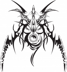 Ragna the Bloodedge's emblem from BlazBlue: Calamity Trigger