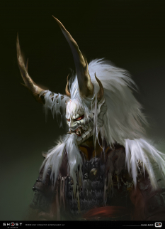 Concept art of Legends Enemies from the video game Ghost Of Tsushima by Naomi Baker