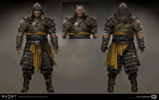Concept art of Misc Mongols from the video game Ghost Of Tsushima by Mitch Mohrhauser