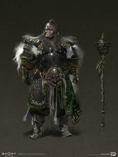 Concept art of Mongol Army Tier 5 from the video game Ghost Of Tsushima by Naomi Baker