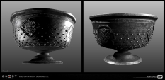 Concept art of Khan Chalice from the video game Ghost Of Tsushima by John Powell