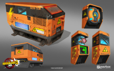 Concept art of Lootables And Interactive Objects from the video game Borderlands 3 by Max Davenport