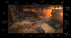 Concept art of Splinterland from the video game Borderlands 3 by Dimitri Neron