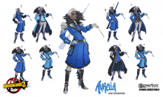 Concept art of Aurelia from the video game Borderlands 3 by Amanda Christensen