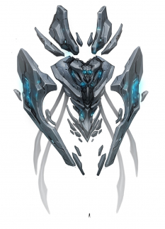 Concept art of Guardian from the video game Halo 5 Guardians by Kory Lynn Hubbell