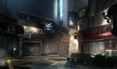 Concept art of Environment Concept from the video game Halo 5 Guardians by Nicolas Bouvier