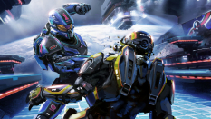 Concept art of Spartan Vs Spartan from the video game Halo 5 Guardians