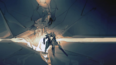 Concept art of Waiting On You from the video game Halo 5 Guardians