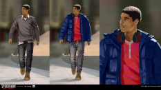Concept art of Miles Clothing from the video game Spider Man Miles Morales by John Staub