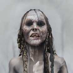 Concept art of Revenant Witch from the video game God Of War by Dela Longfish