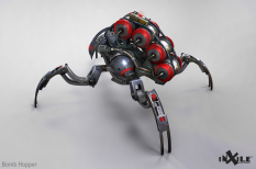 Concept art of Bomb Hopper from the video game Wasteland 3 by Tj Frame